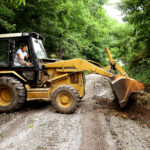 rail trail work